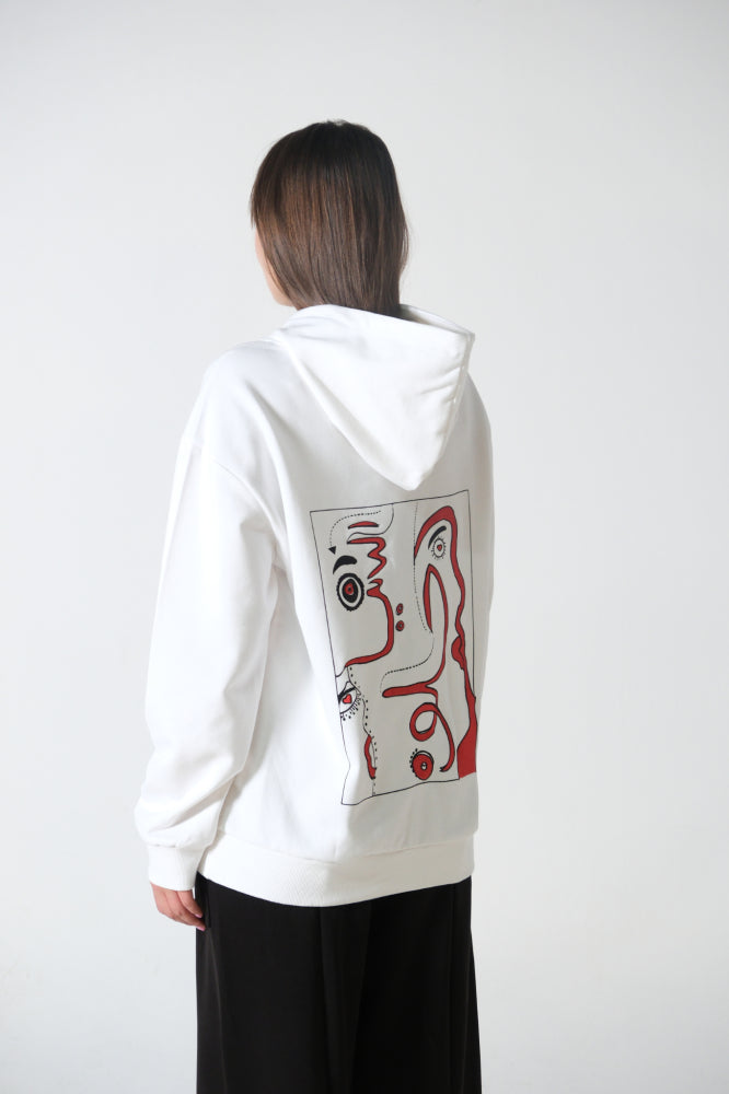 Belyatchou Hoodie 4 White