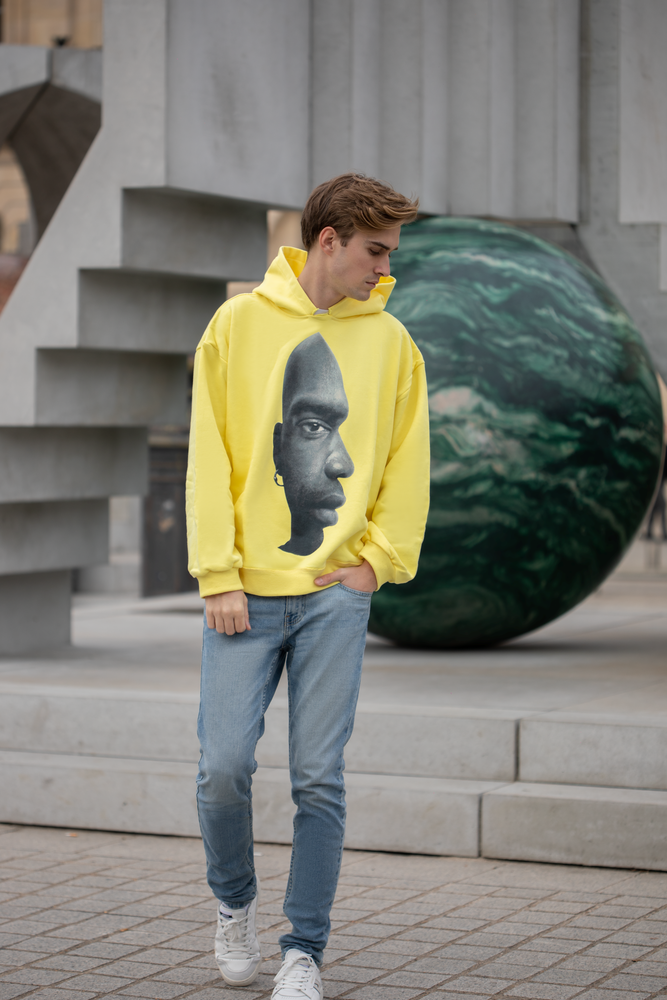 ELEVATA HOODIE WITH ILLUSION PRINT ON THE FRONT