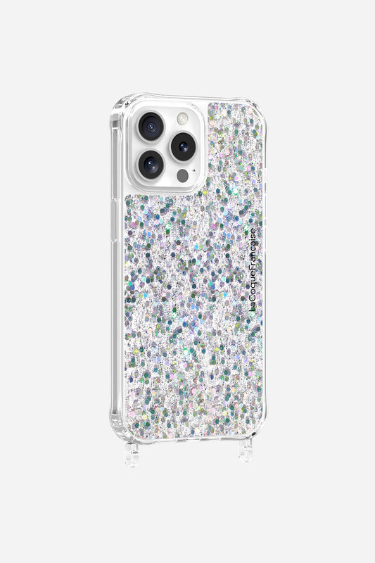LA COQUE FRANCAISE SILICONE COQUE PAILLETTE IP14 PRO MAX