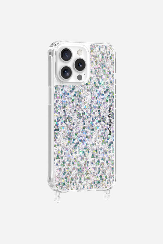 LA COQUE FRANCIASE SILICONE COQUE PAILLETTE IP15