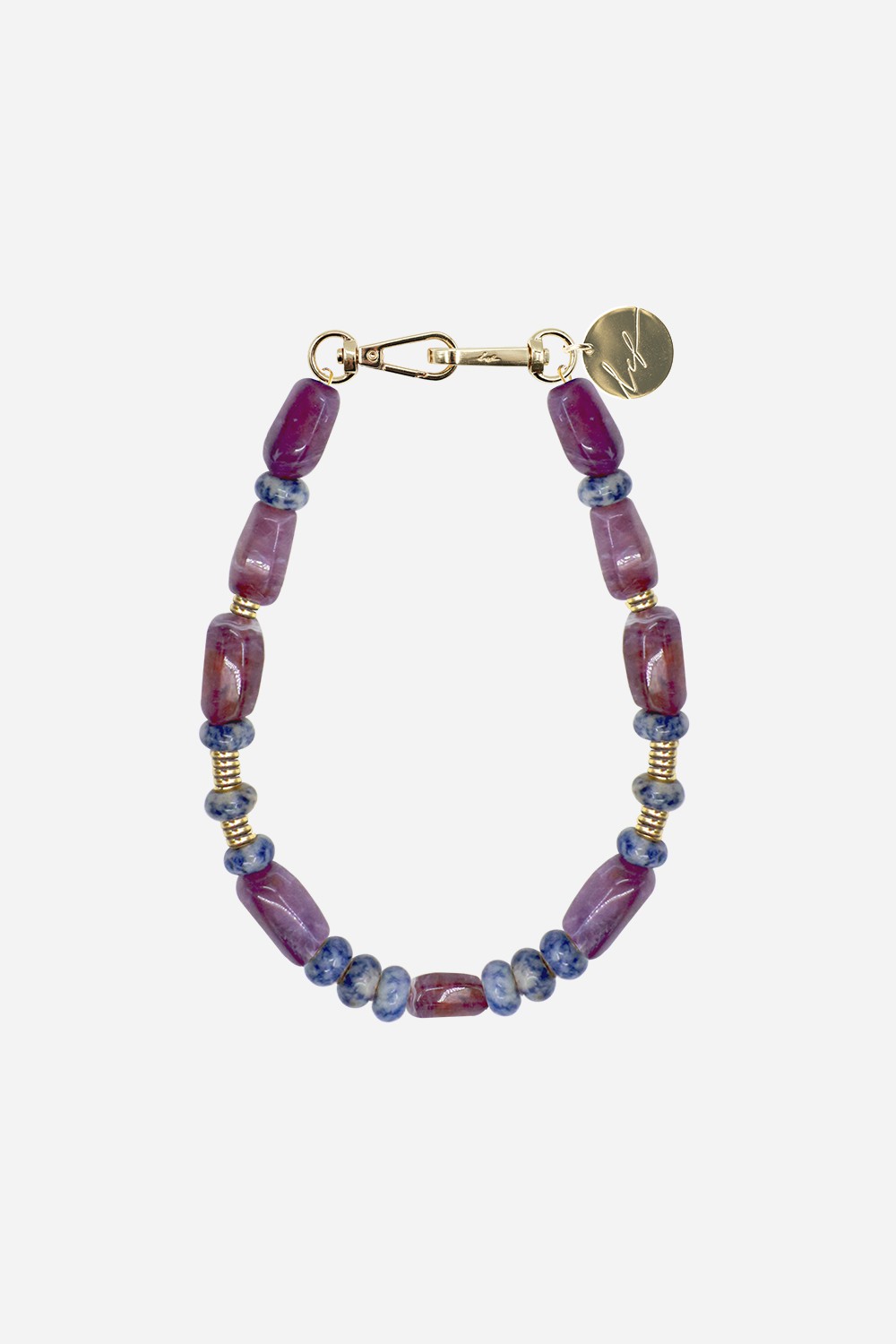 LA COQUE FRANCAISE PERLES, SEMI PRECIEUSES EILEEN PERLES VIOLETTES