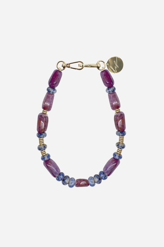 LA COQUE FRANCAISE PERLES, SEMI PRECIEUSES EILEEN PERLES VIOLETTES