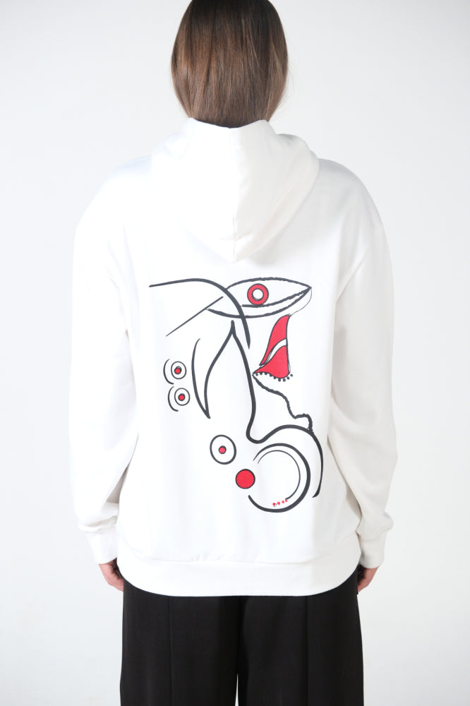 Belyatchou Hoodie 1 White