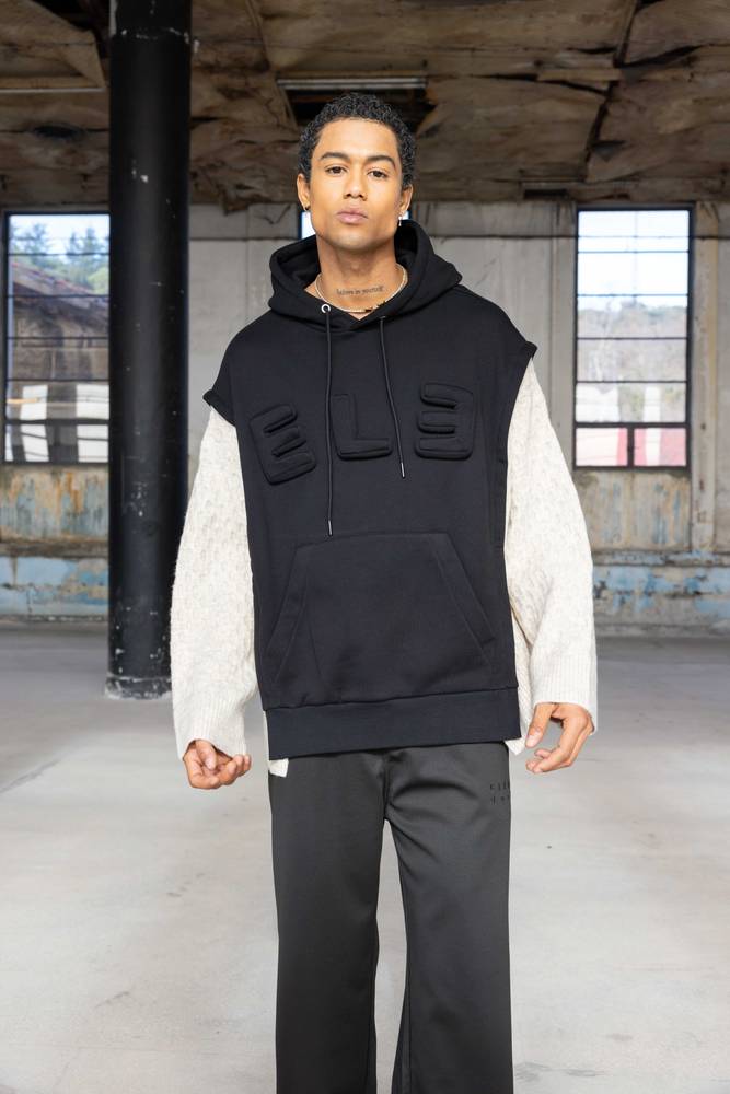 ELEVATA SPLICING LONG SLEEVE HOODIES