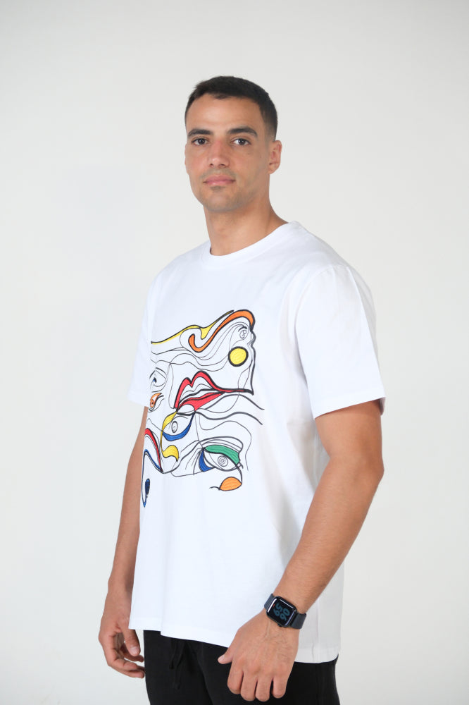 Belyatchou Ti5 White T-Shirt S-M