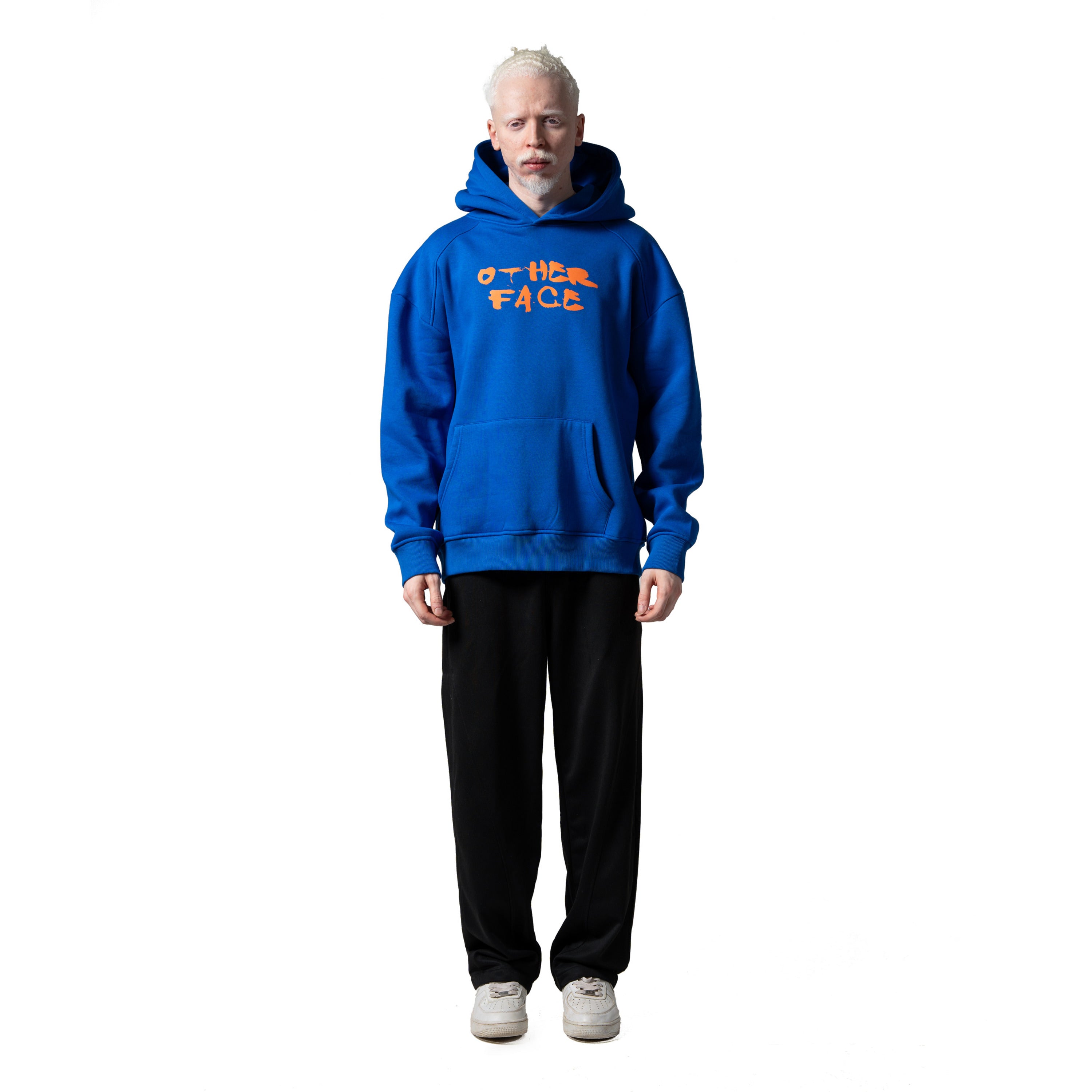 Other Face Classic Blue Hoodie