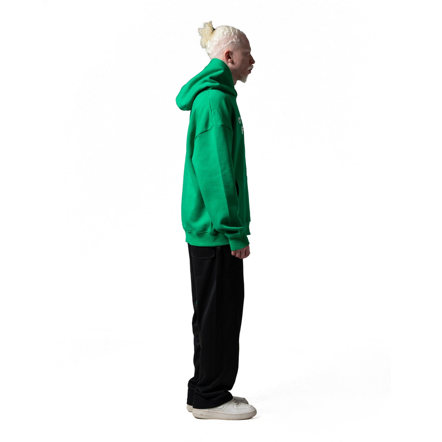 Other Face Classic Green Hoodie