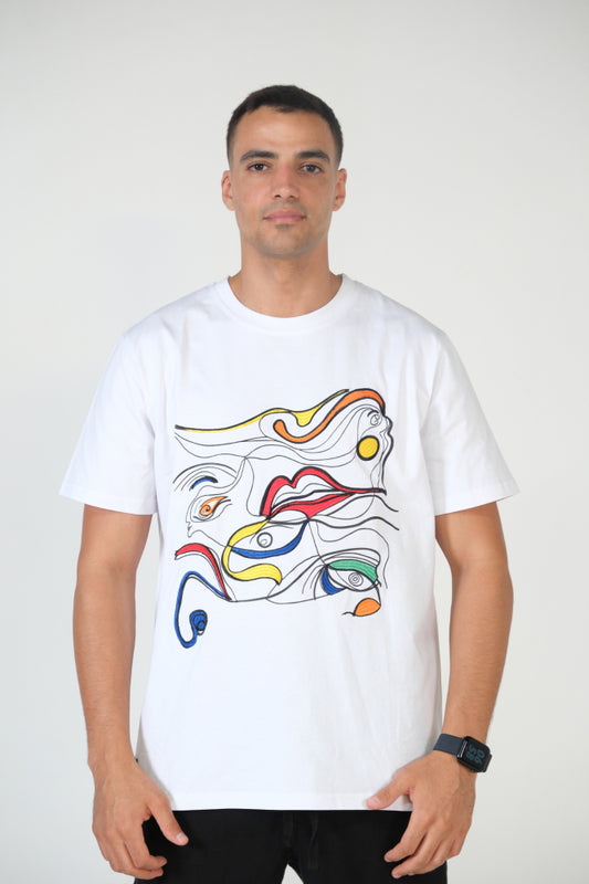 Belyatchou Ti5 White T-Shirt S-M