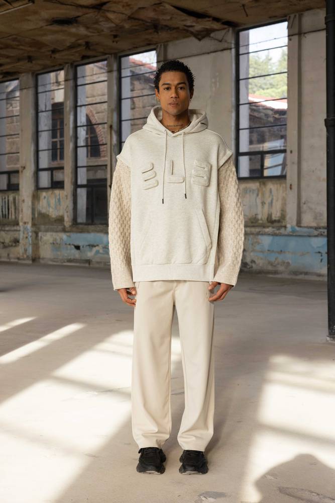 ELEVATA SPLICING LONG SLEEVE HOODIES