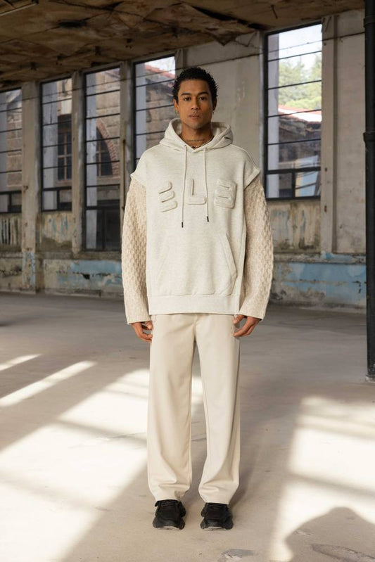 ELEVATA SPLICING LONG SLEEVE HOODIES