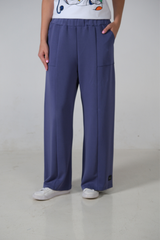 Belyatchou Blue Pants Regular