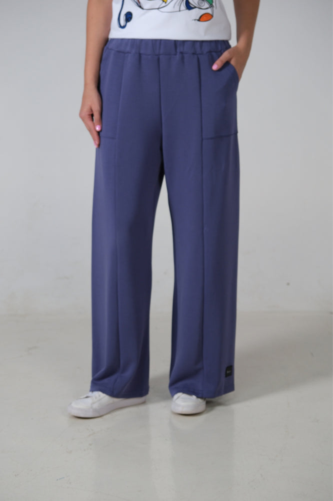 Belyatchou Blue Pants Regular